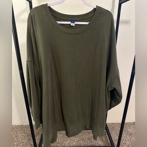 Relaxed Tunic Sweatshirt